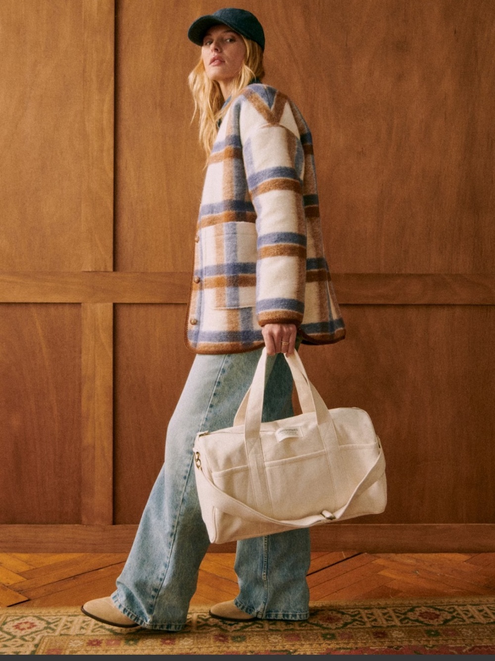 Sezane bowling bag NWT